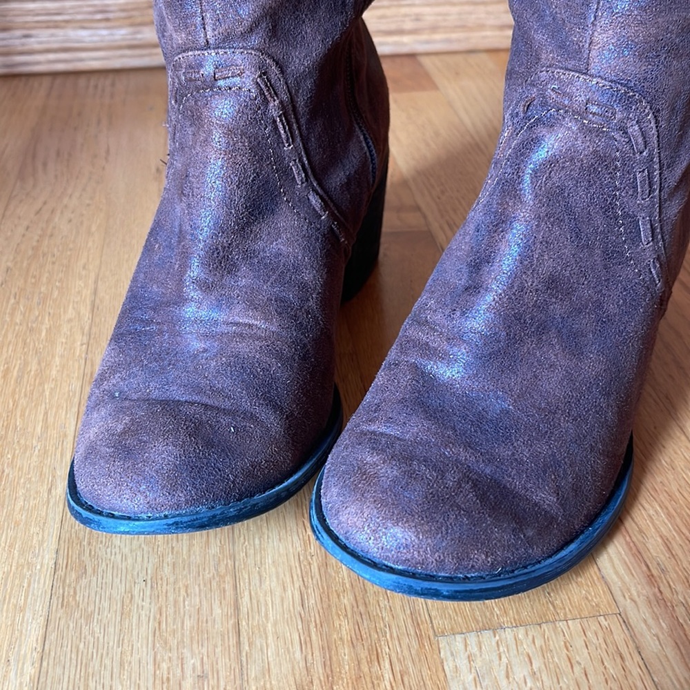 Knee high buckle boots - Picture 3 of 16